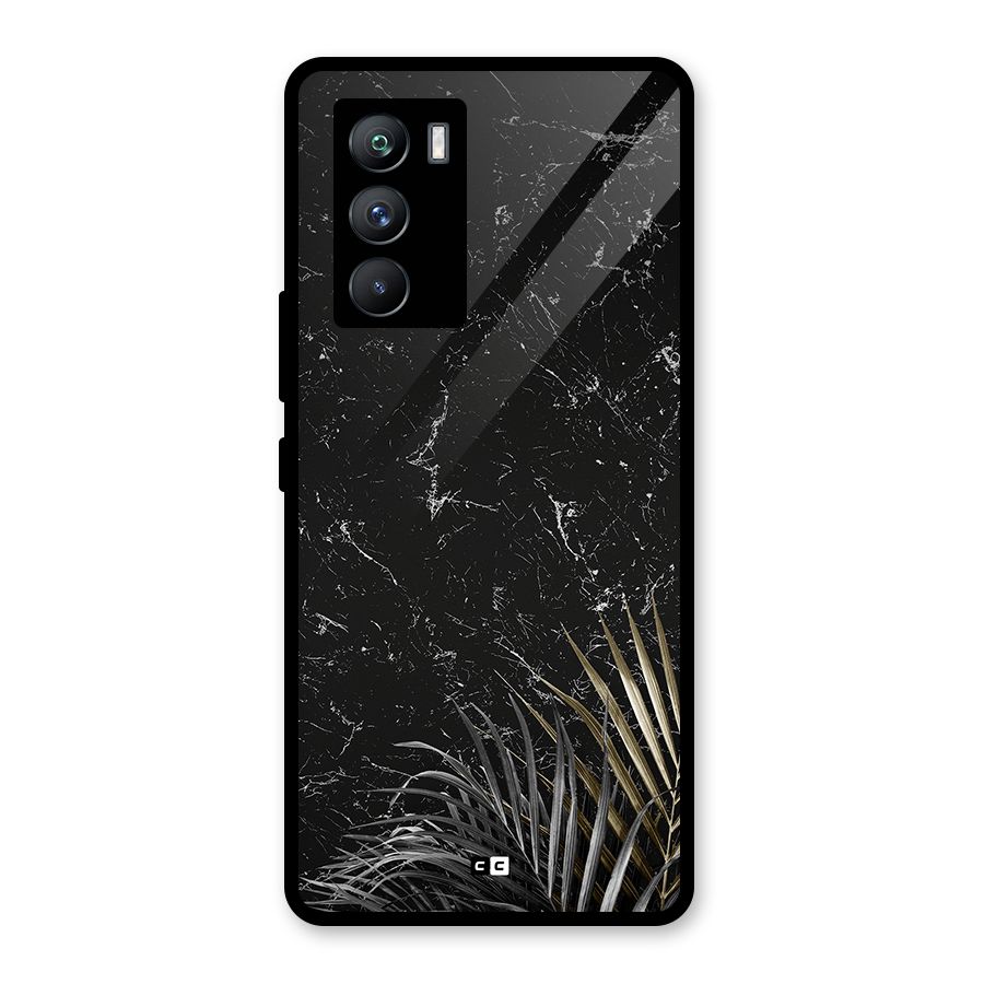 Awesome Royal Marble Glass Back Case for Vivo iQOO 9 SE