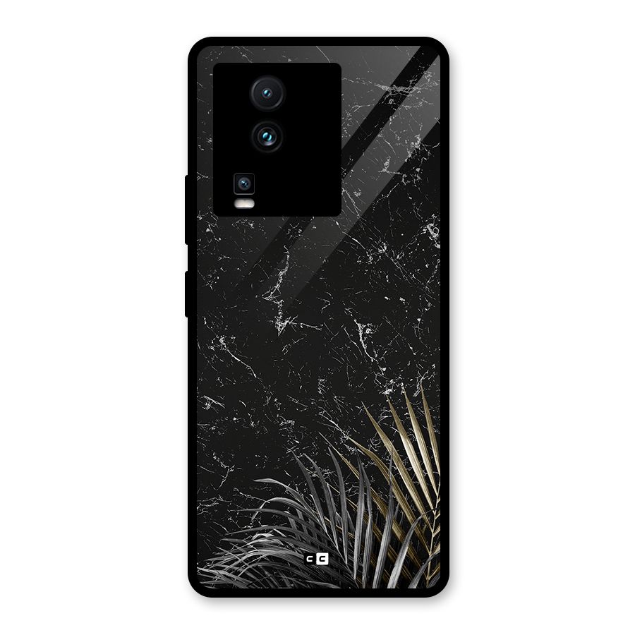 Awesome Royal Marble Glass Back Case for Vivo iQOO Neo 7