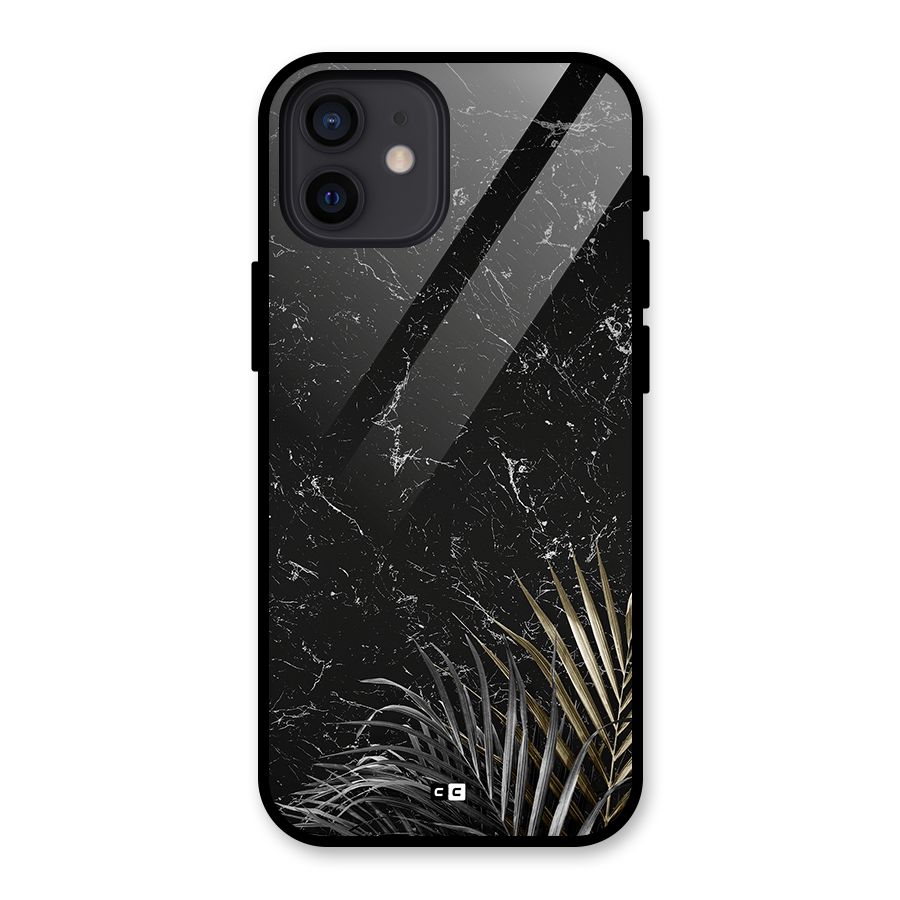 Awesome Royal Marble Glass Back Case for iPhone 12
