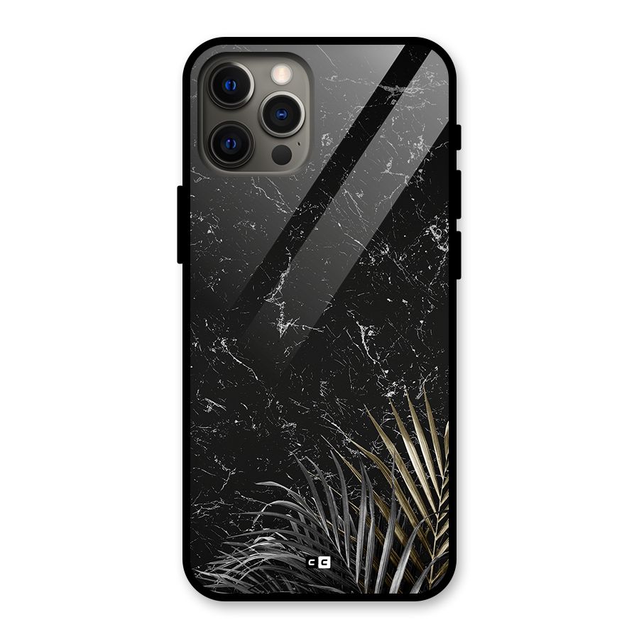 Awesome Royal Marble Glass Back Case for iPhone 12 Pro Max