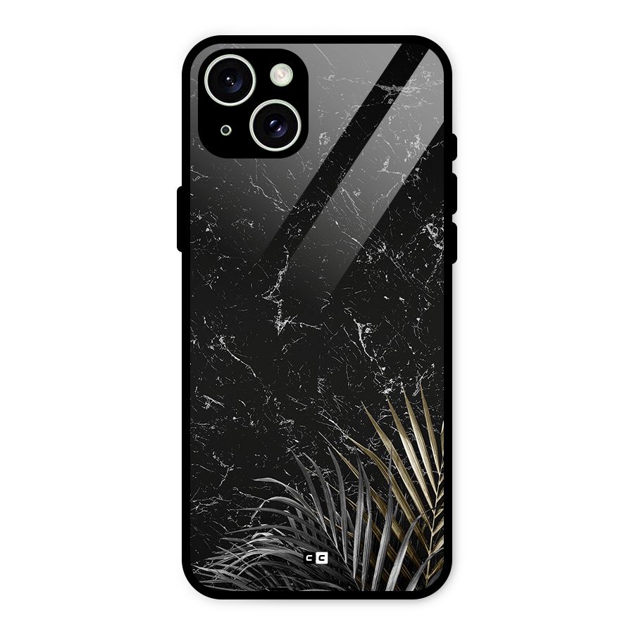Awesome Royal Marble Glass Back Case for iPhone 15 Plus
