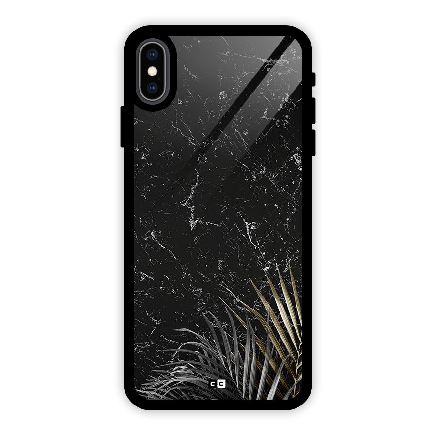 Awesome Royal Marble Glass Back Case for iPhone XS Max