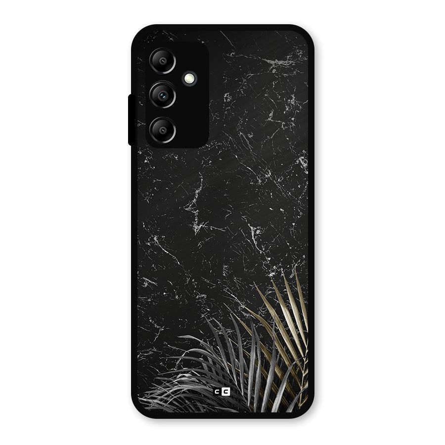 Awesome Royal Marble Metal Back Case for Galaxy A14 5G