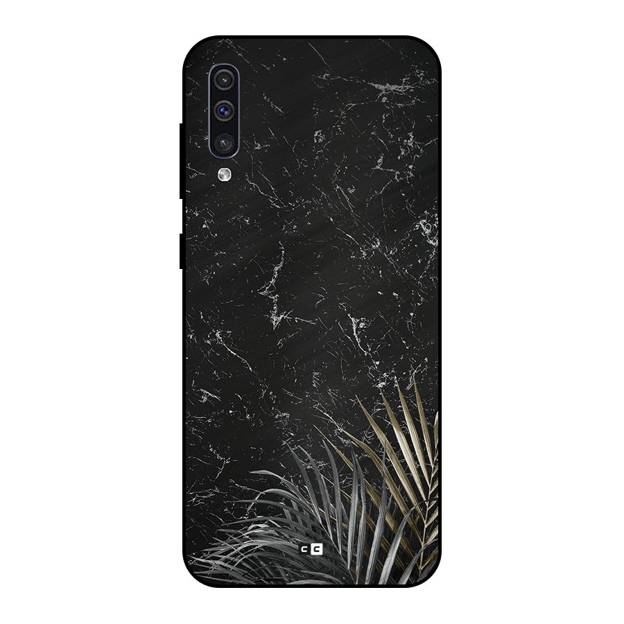 Awesome Royal Marble Metal Back Case for Galaxy A50s