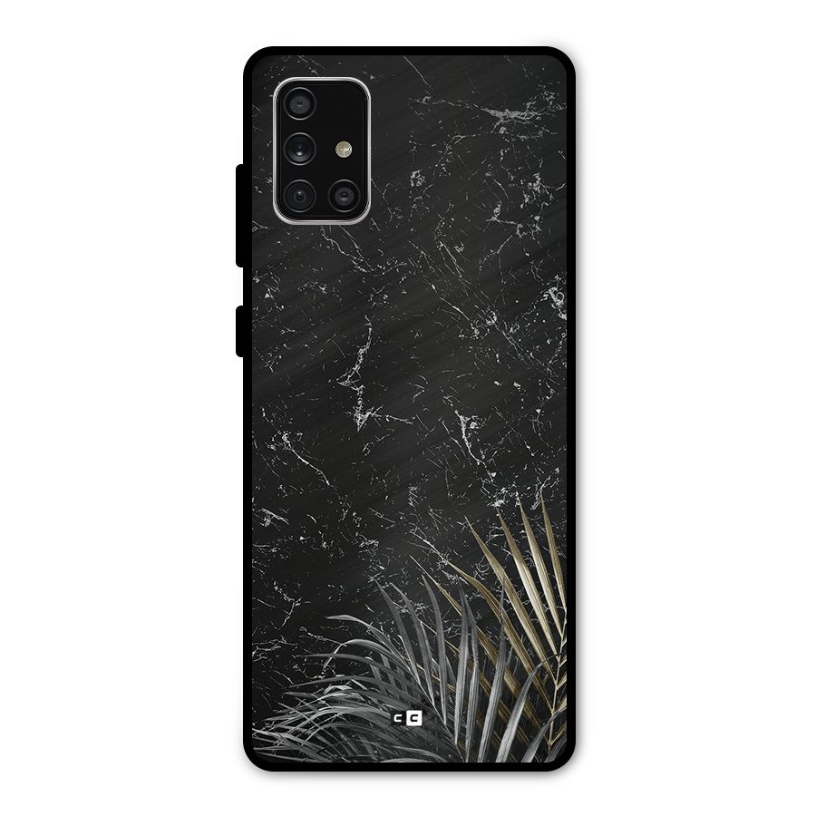 Awesome Royal Marble Metal Back Case for Galaxy A71