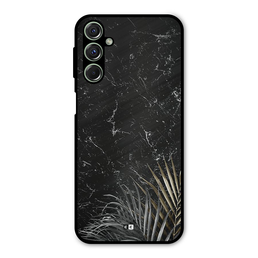 Awesome Royal Marble Metal Back Case for Galaxy F34