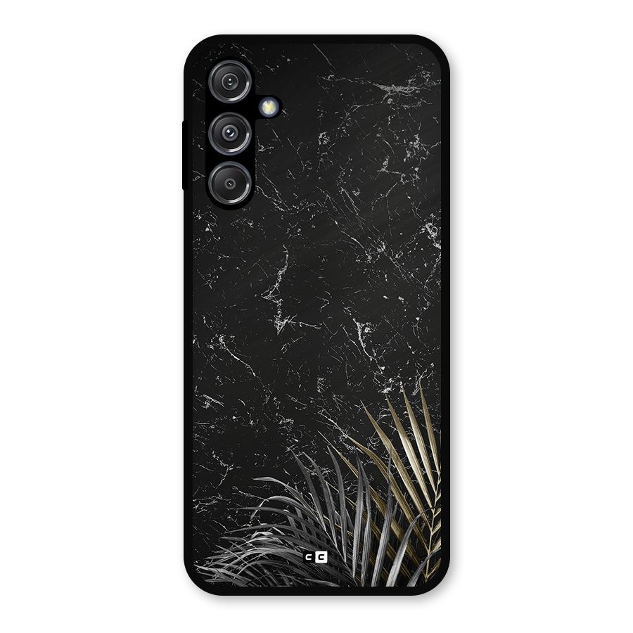 Awesome Royal Marble Metal Back Case for Galaxy M34 5G