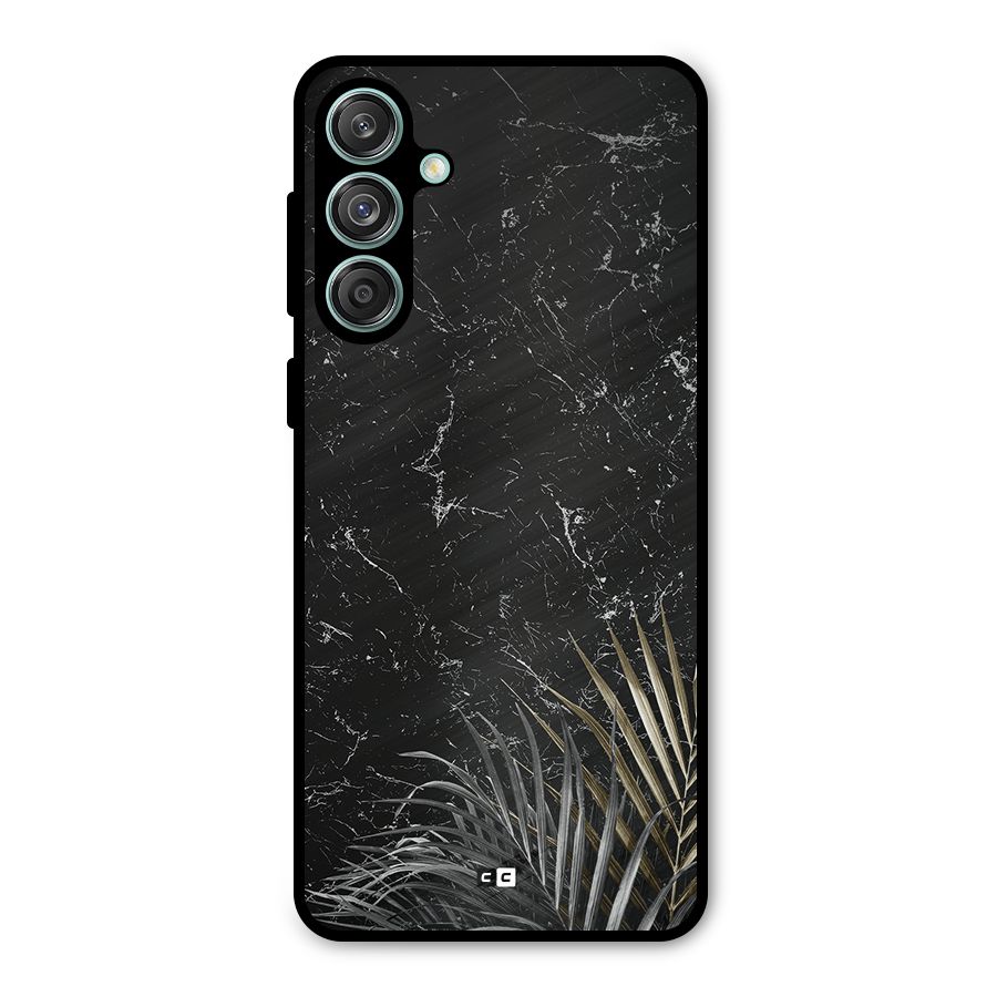 Awesome Royal Marble Metal Back Case for Galaxy M55 5G