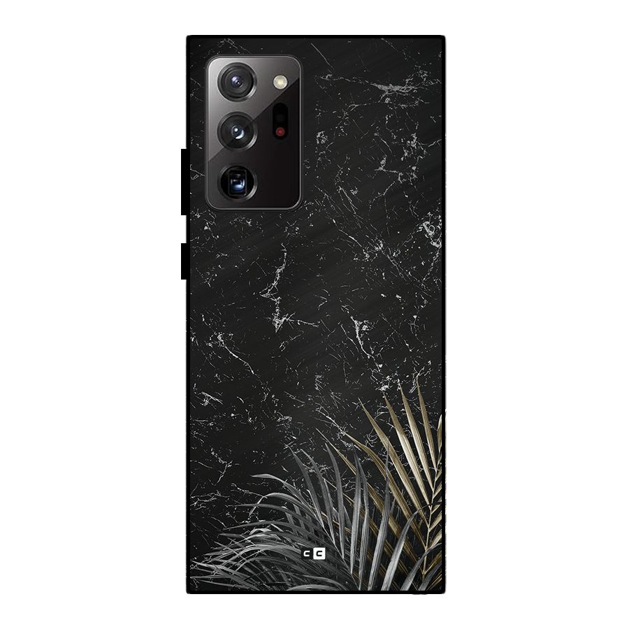 Awesome Royal Marble Metal Back Case for Galaxy Note 20 Ultra