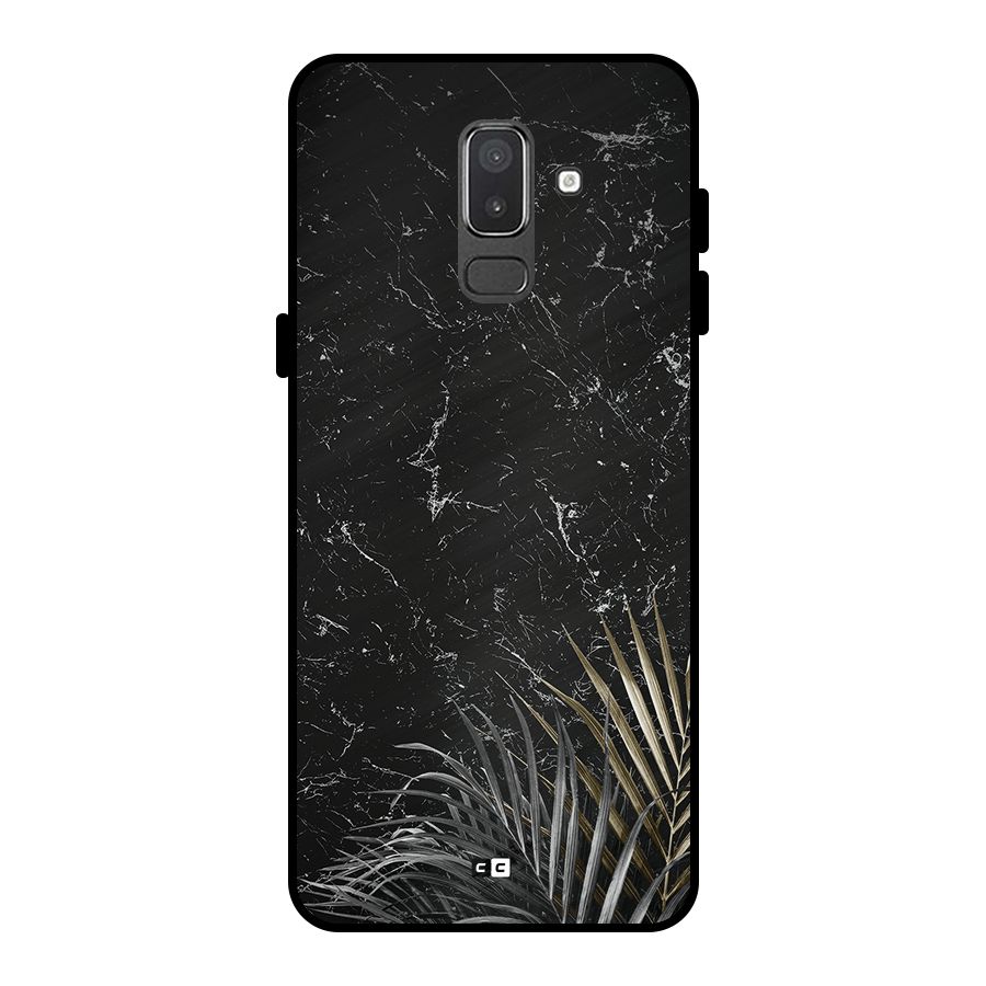 Awesome Royal Marble Metal Back Case for Galaxy On8 (2018)