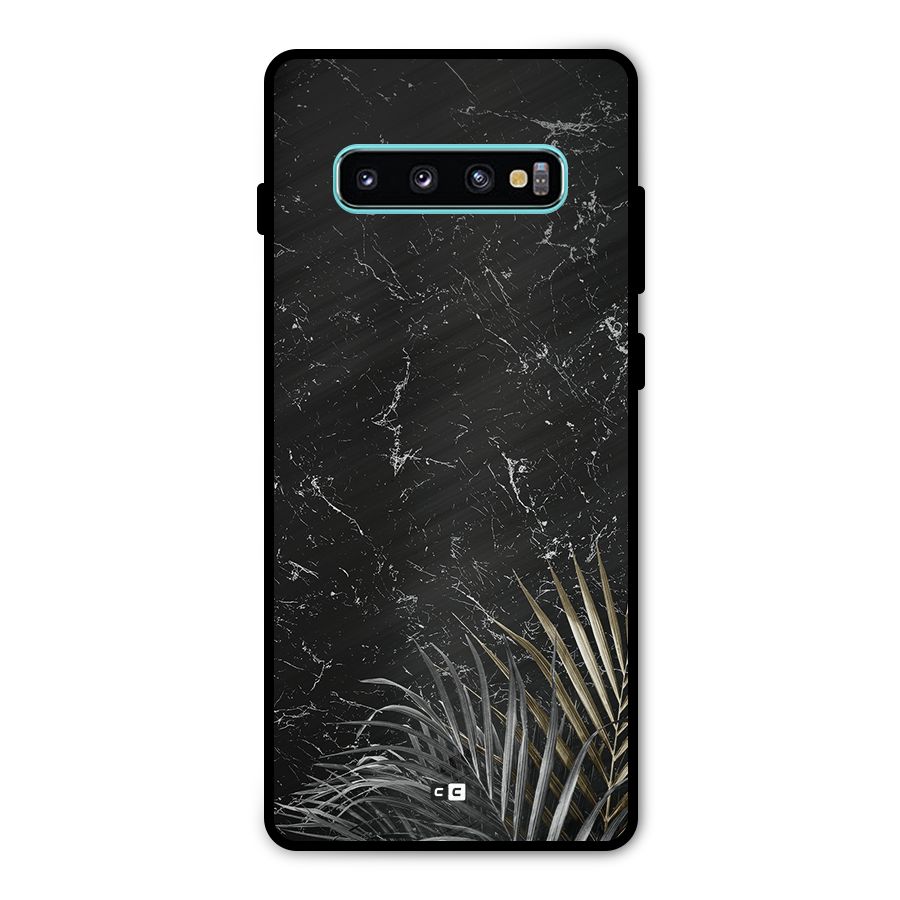 Awesome Royal Marble Metal Back Case for Galaxy S10 Plus