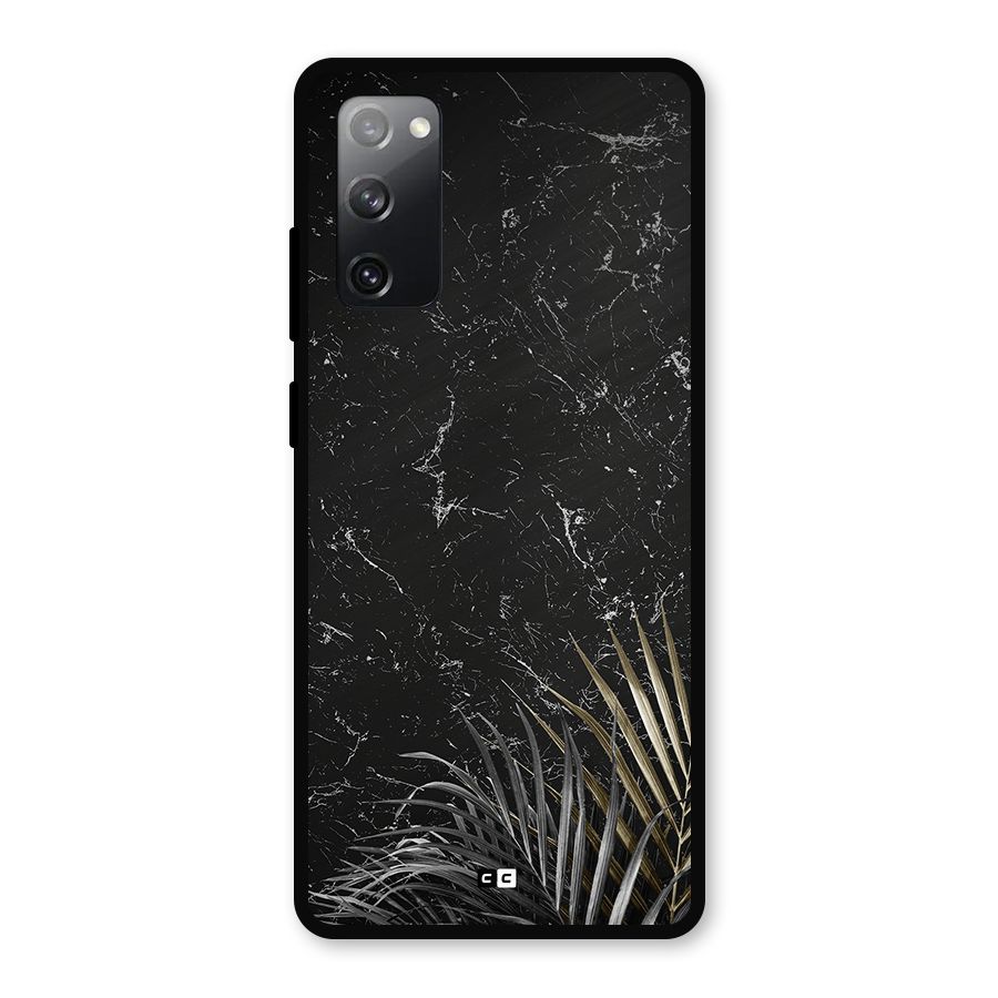 Awesome Royal Marble Metal Back Case for Galaxy S20 FE 5G