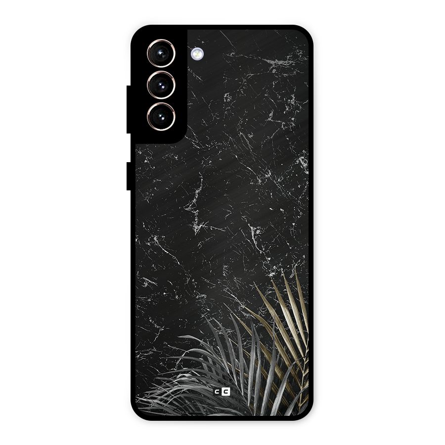 Awesome Royal Marble Metal Back Case for Galaxy S21 Plus