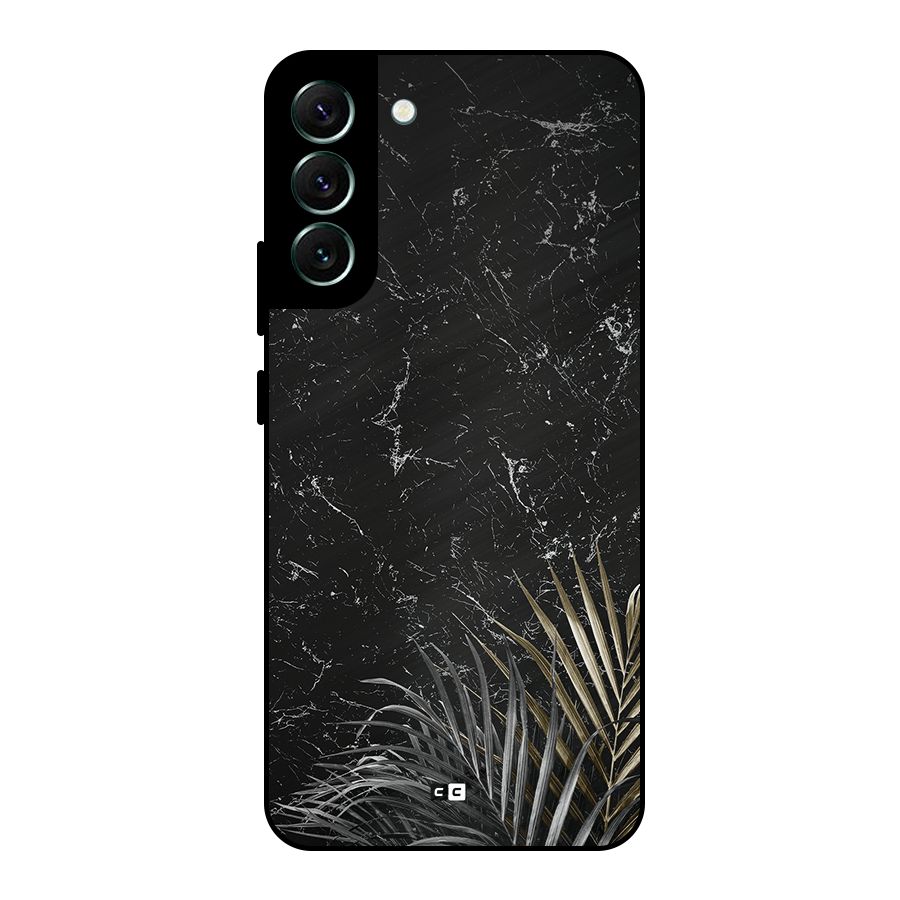 Awesome Royal Marble Metal Back Case for Galaxy S22 Plus 5G