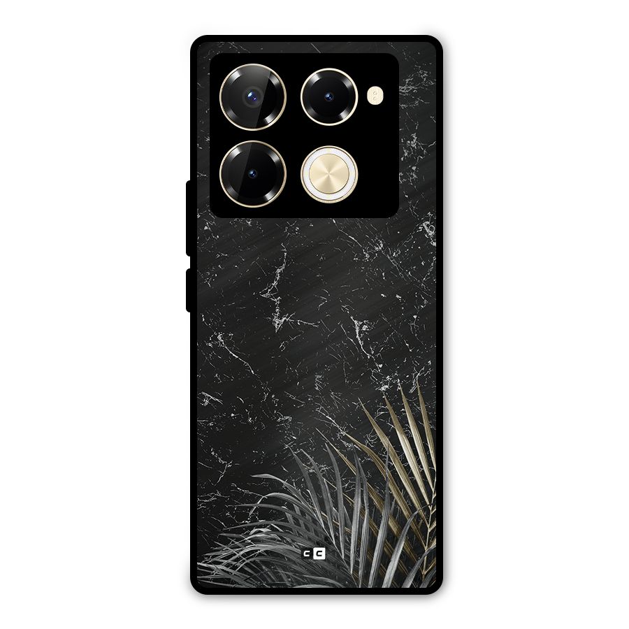 Awesome Royal Marble Metal Back Case for Infinix Note 40 Pro