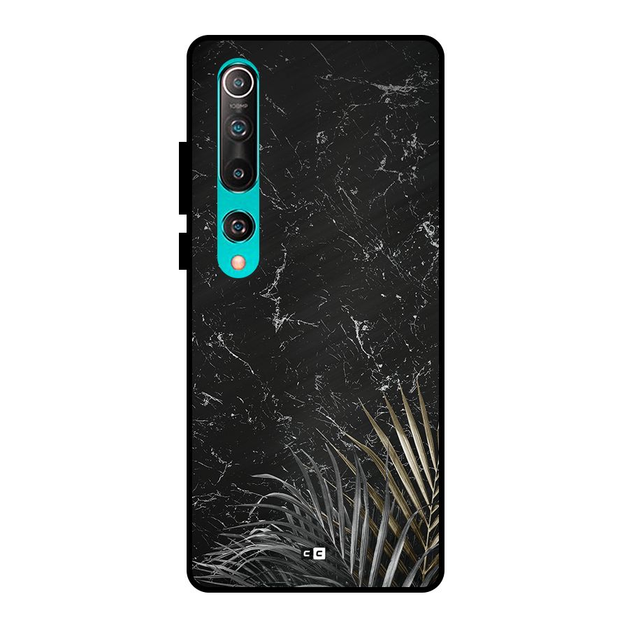 Awesome Royal Marble Metal Back Case for Mi 10
