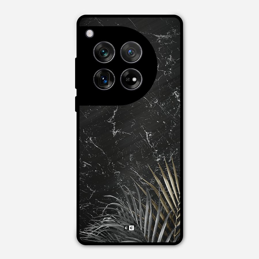 Awesome Royal Marble Metal Back Case for OnePlus 12