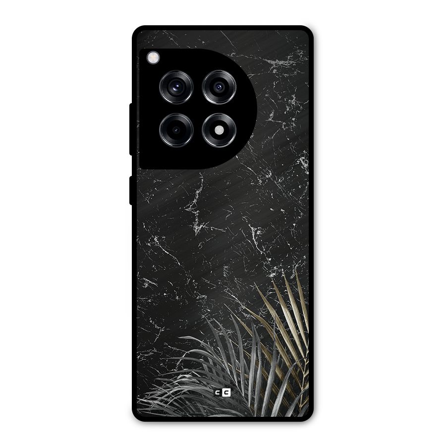Awesome Royal Marble Metal Back Case for OnePlus 12R