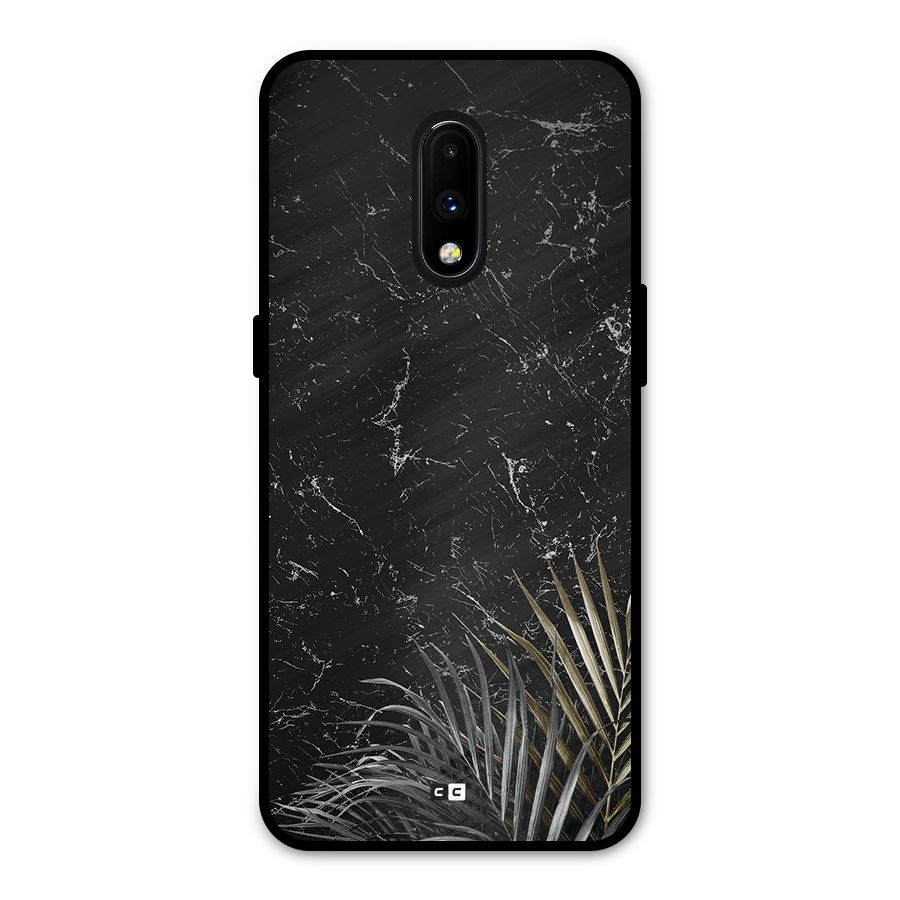 Awesome Royal Marble Metal Back Case for OnePlus 7