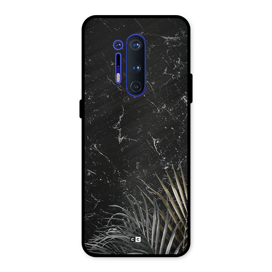 Awesome Royal Marble Metal Back Case for OnePlus 8 Pro