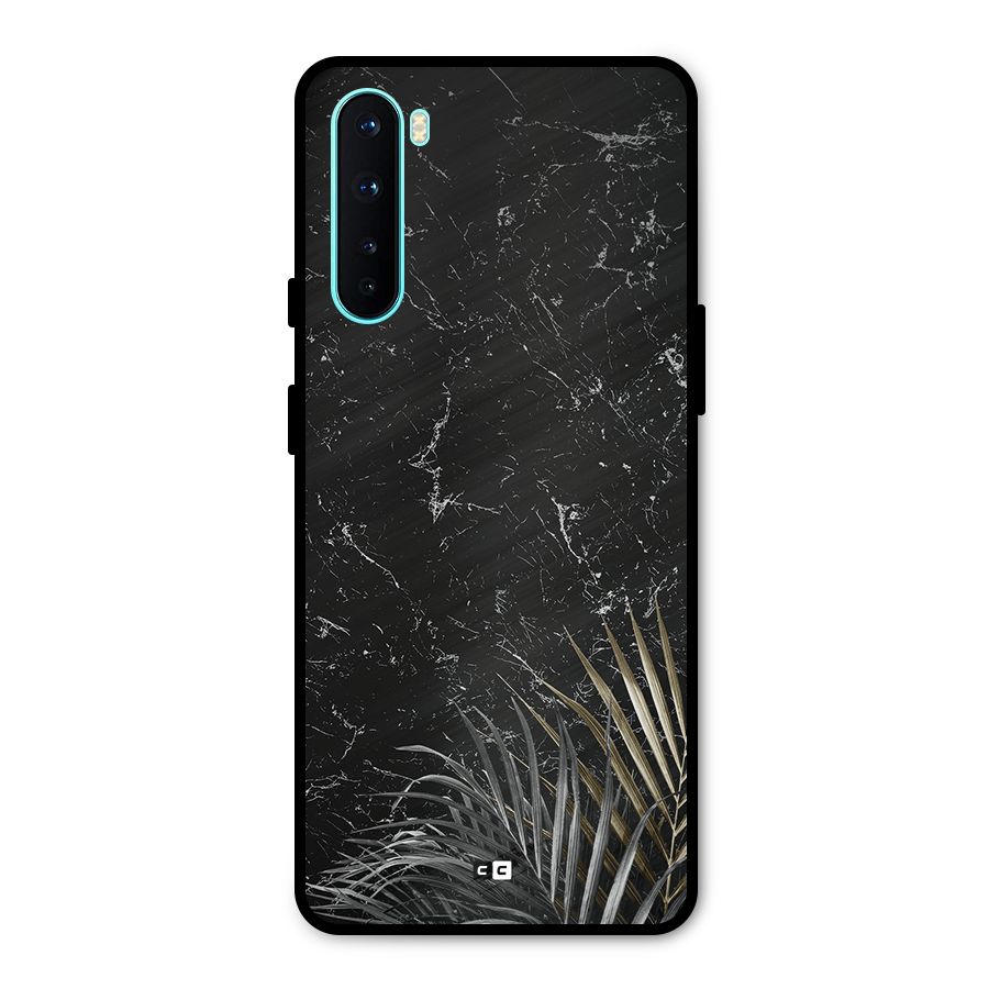 Awesome Royal Marble Metal Back Case for OnePlus Nord