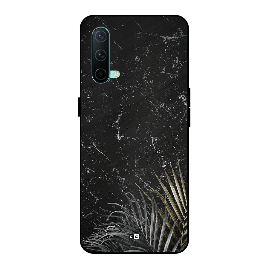 Awesome Royal Marble Metal Back Case for OnePlus Nord CE 5G