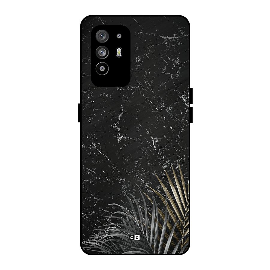 Awesome Royal Marble Metal Back Case for Oppo F19 Pro Plus 5G