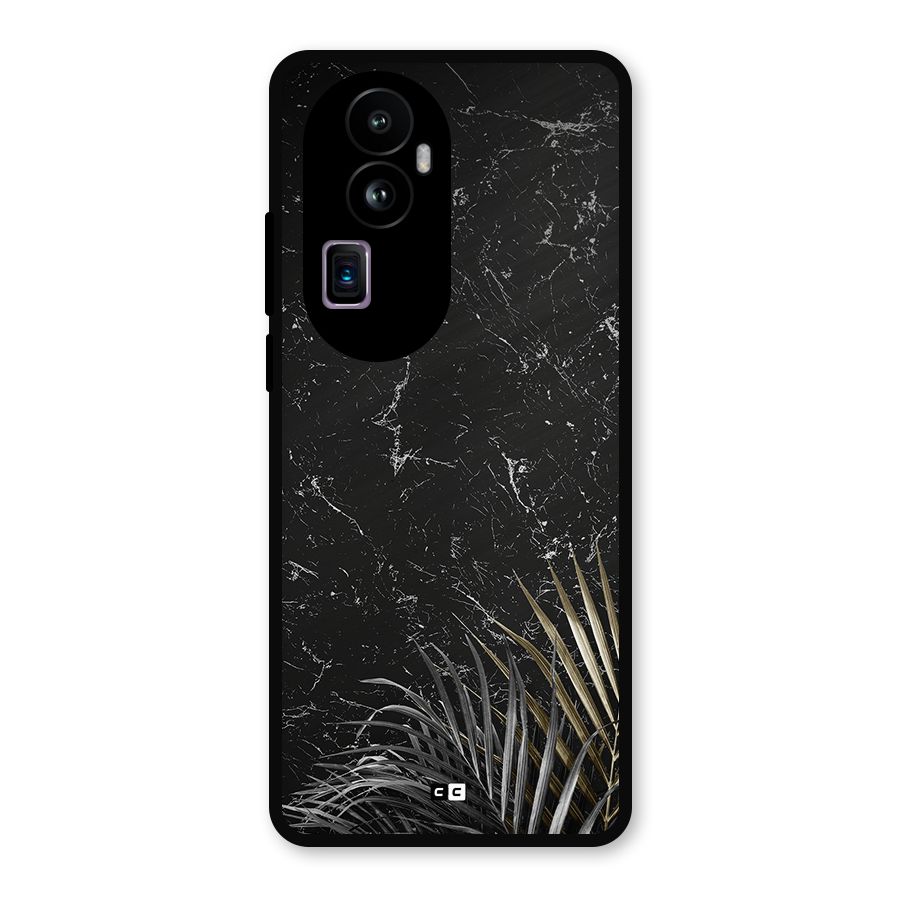 Awesome Royal Marble Metal Back Case for Oppo Reno10 Pro Plus