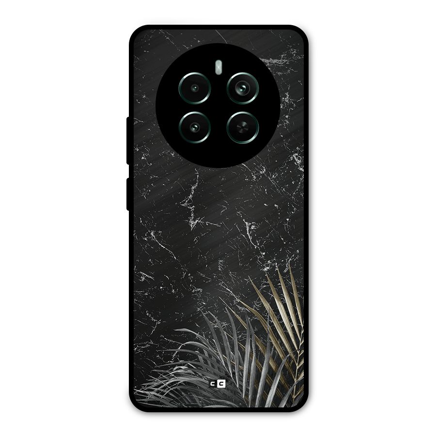 Awesome Royal Marble Metal Back Case for Realme 12 Plus