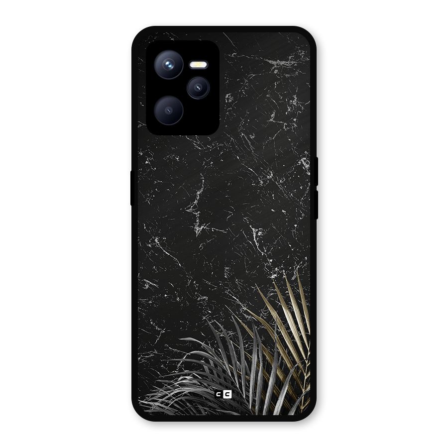 Awesome Royal Marble Metal Back Case for Realme C35