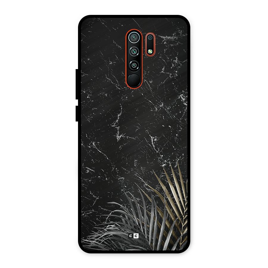 Awesome Royal Marble Metal Back Case for Redmi 9 Prime