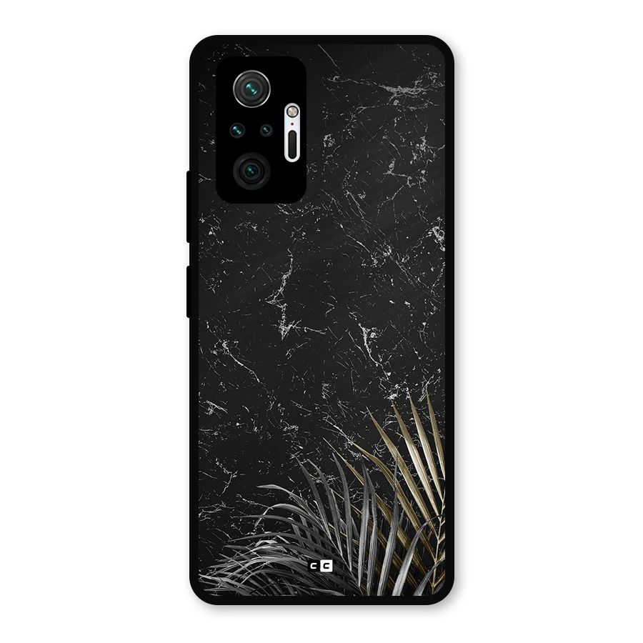 Awesome Royal Marble Metal Back Case for Redmi Note 10 Pro