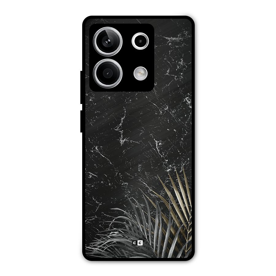 Awesome Royal Marble Metal Back Case for Redmi Note 13 5G