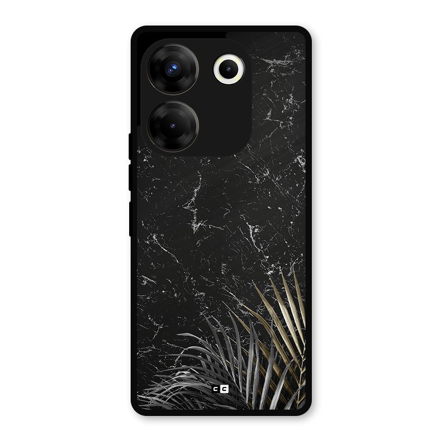 Awesome Royal Marble Metal Back Case for Tecno Camon 20 Pro