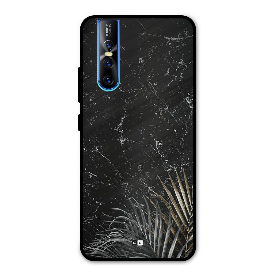 Awesome Royal Marble Metal Back Case for Vivo V15 Pro
