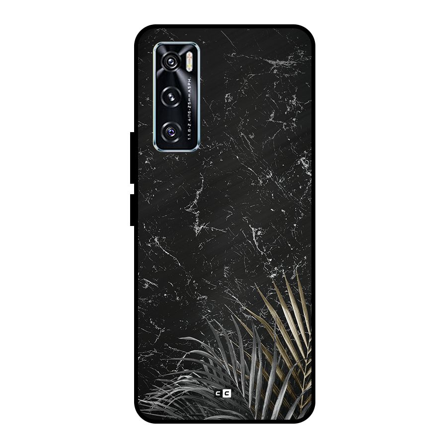 Awesome Royal Marble Metal Back Case for Vivo V20 SE
