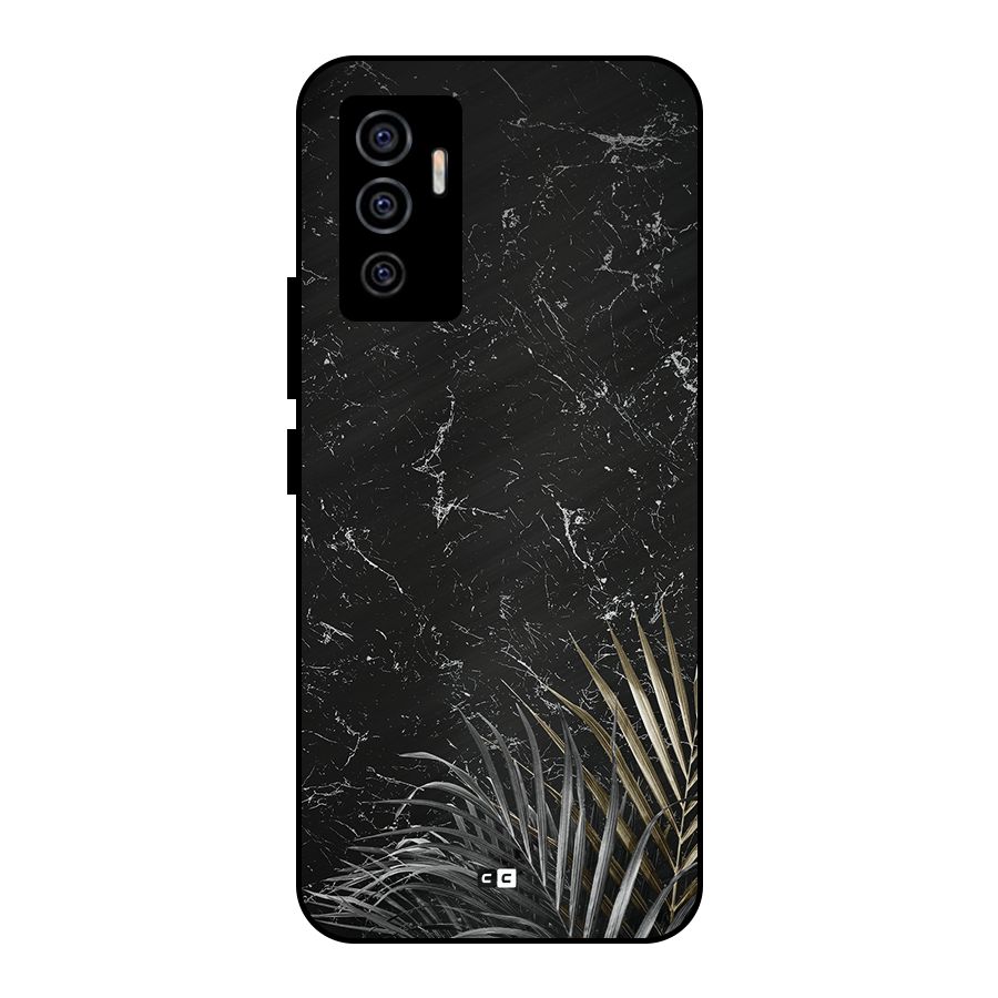 Awesome Royal Marble Metal Back Case for Vivo V23e