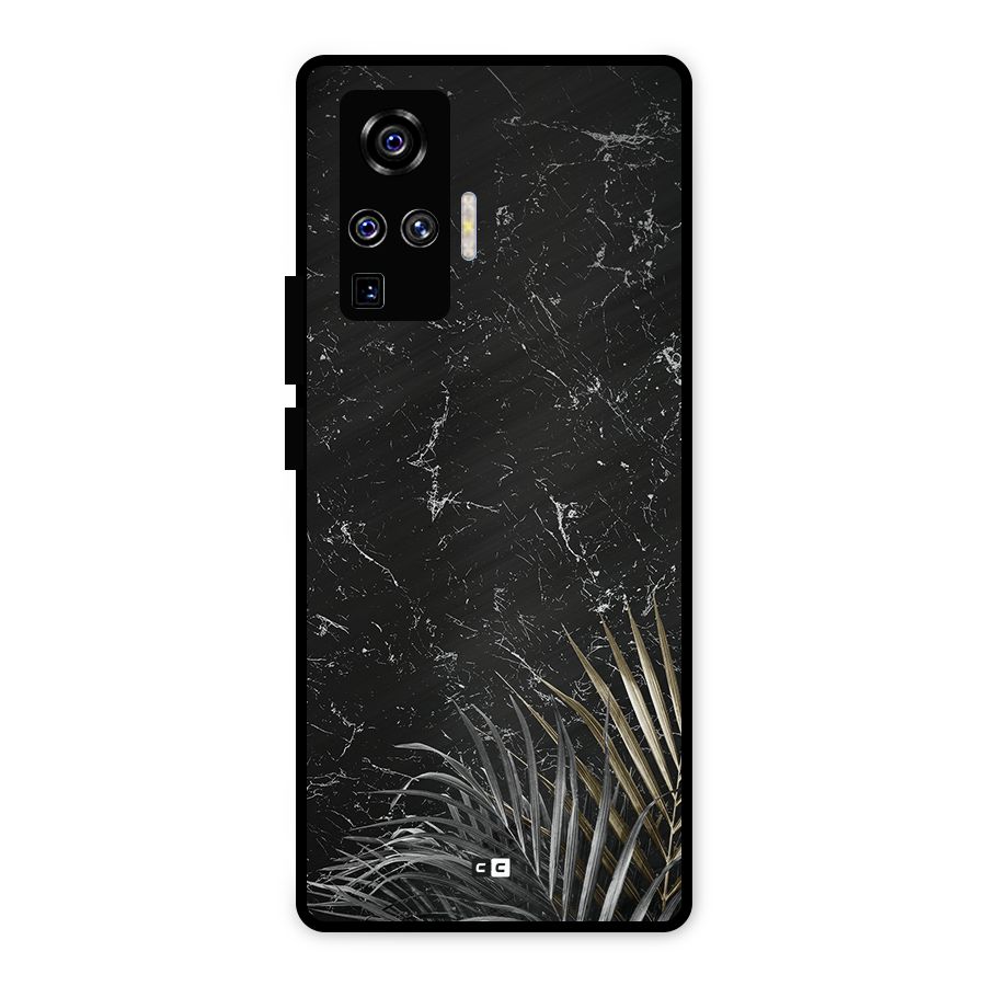 Awesome Royal Marble Metal Back Case for Vivo X50 Pro
