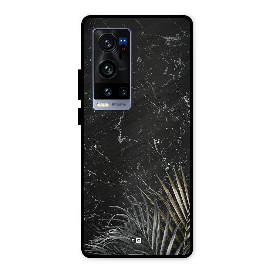 Awesome Royal Marble Metal Back Case for Vivo X60 Pro Plus