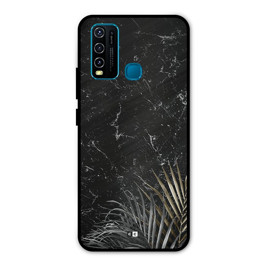 Awesome Royal Marble Metal Back Case for Vivo Y30
