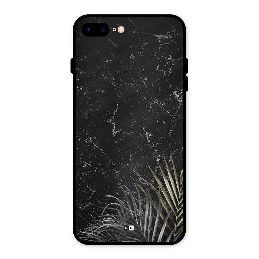 Awesome Royal Marble Metal Back Case for iPhone 8 Plus