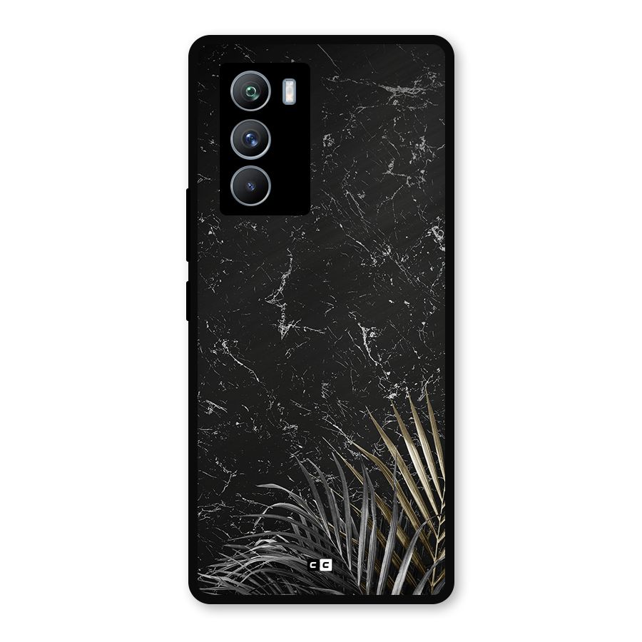 Awesome Royal Marble Metal Back Case for iQOO 9 SE