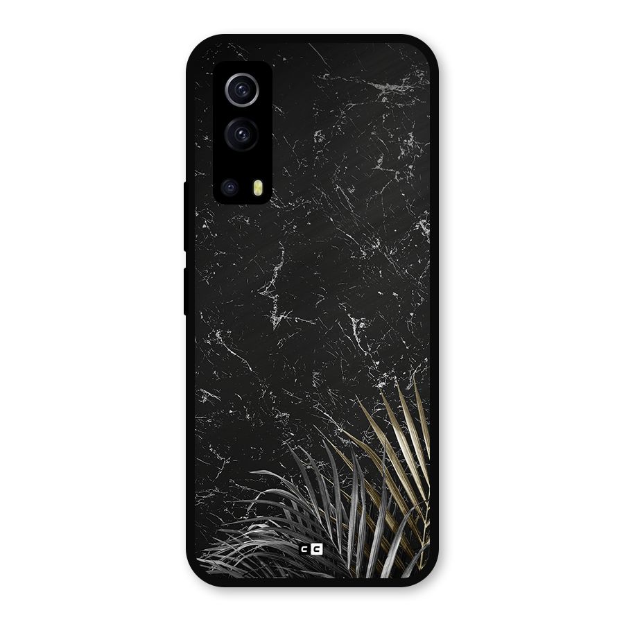Awesome Royal Marble Metal Back Case for iQOO Z3