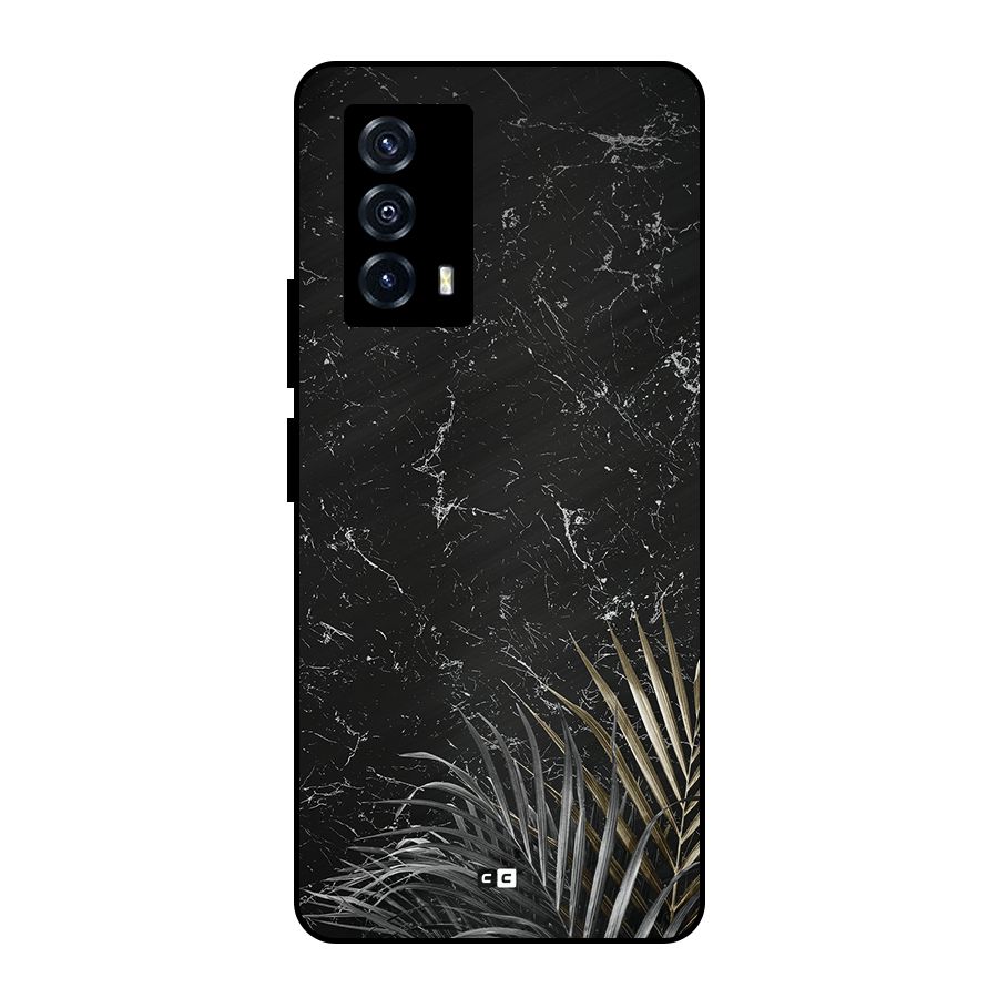 Awesome Royal Marble Metal Back Case for iQOO Z5