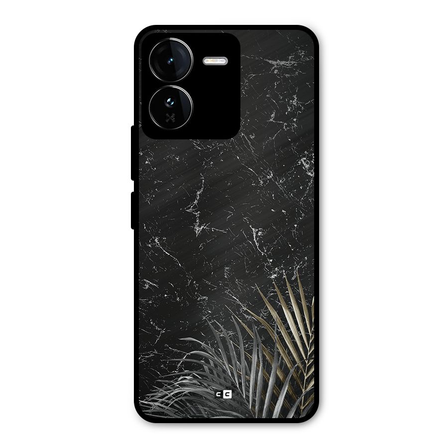 Awesome Royal Marble Metal Back Case for iQOO Z9