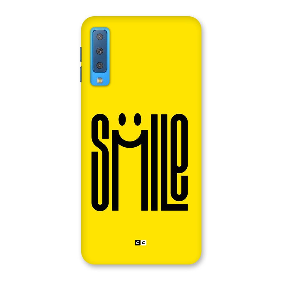 Awesome Smile Back Case for Galaxy A7 (2018)