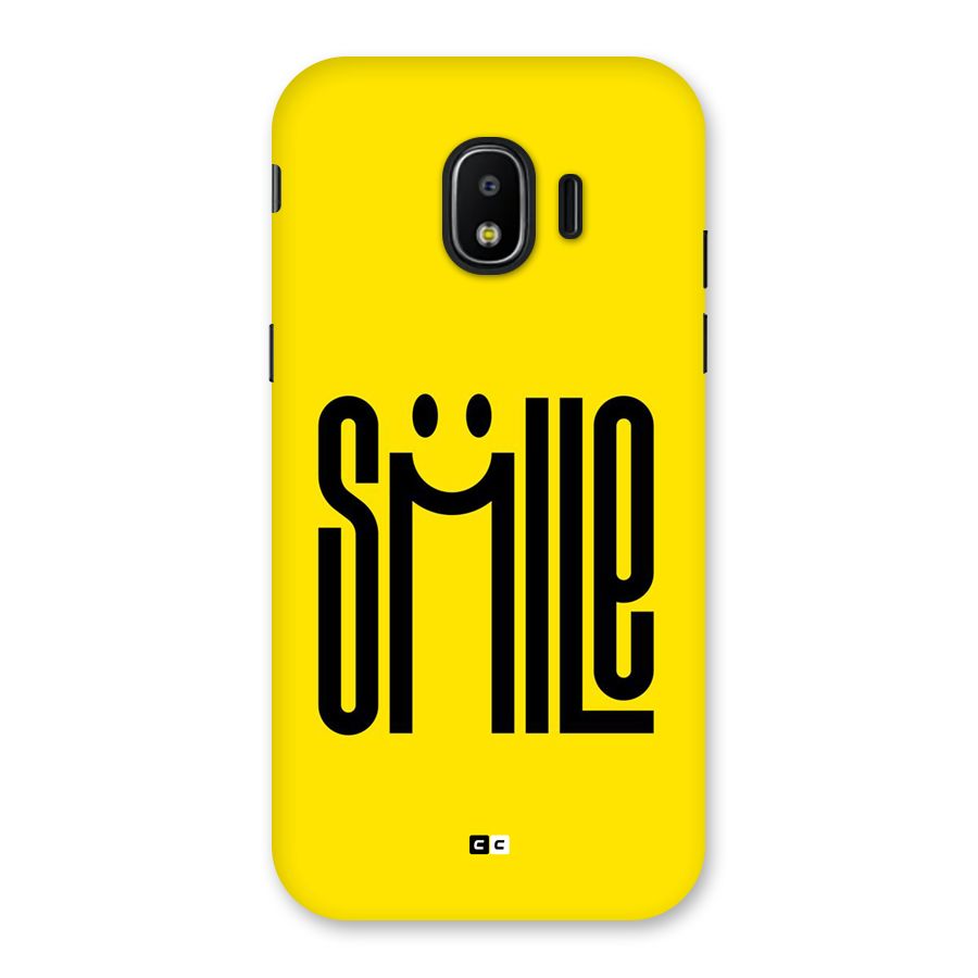 Awesome Smile Back Case for Galaxy J2 Pro 2018