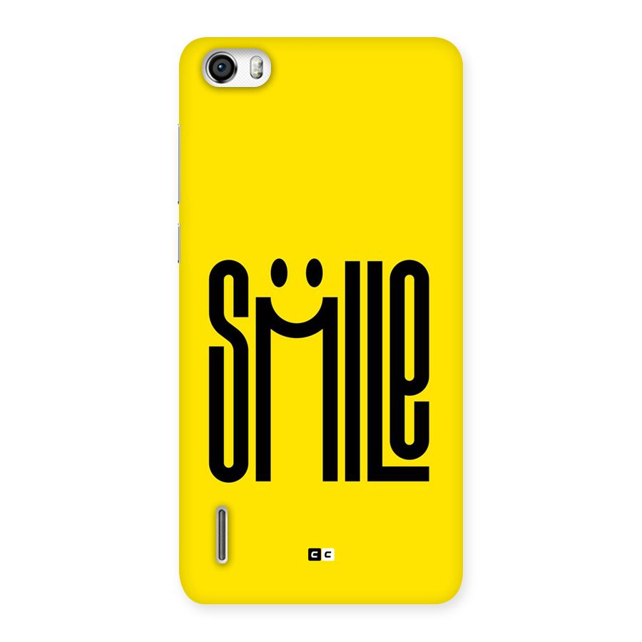 Awesome Smile Back Case for Honor 6