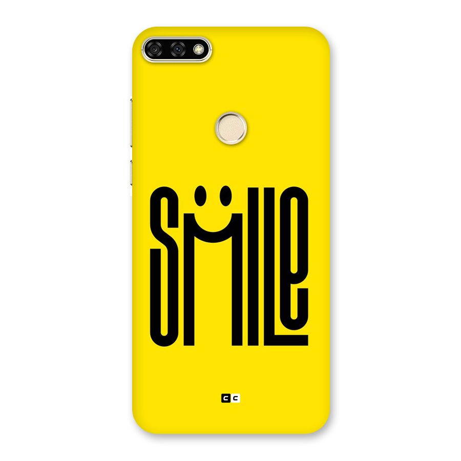 Awesome Smile Back Case for Honor 7A