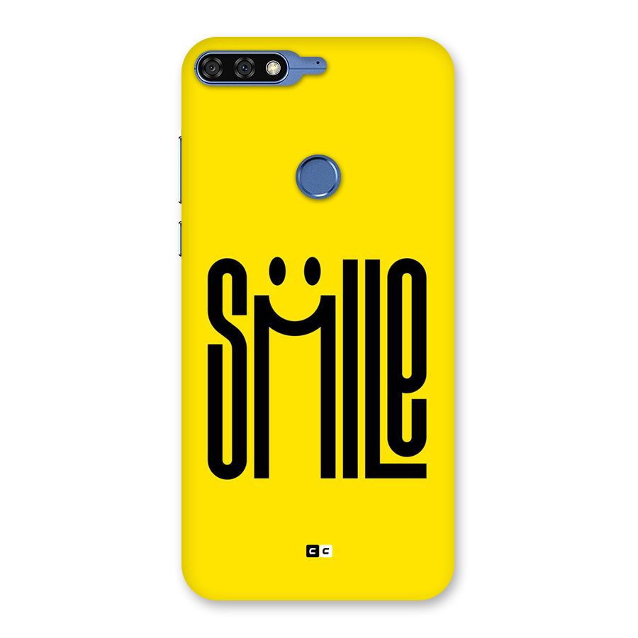 Awesome Smile Back Case for Honor 7C